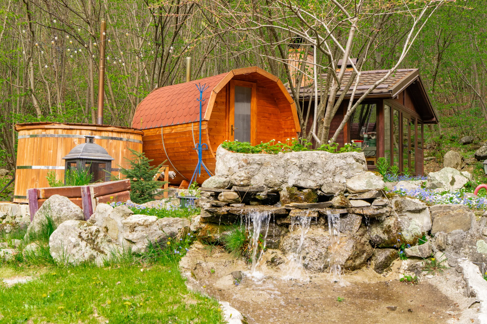 Saună Exterioară - Wellness & Relaxare Carpatia Retezat